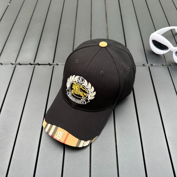 Accessories - Burberry 2023 counter new embroidery baseball cap